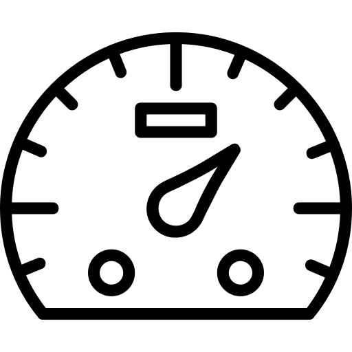 Dashboard speedometer transportation dashboard icon