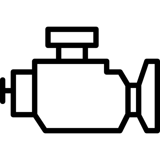 Engine garage engine motor icon