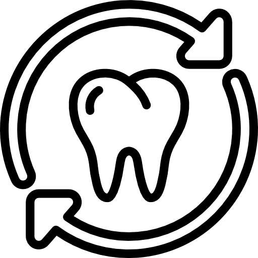 Tooth healthcare and medical health care medical icon