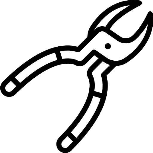 Forceps dentist tooth extraction icon