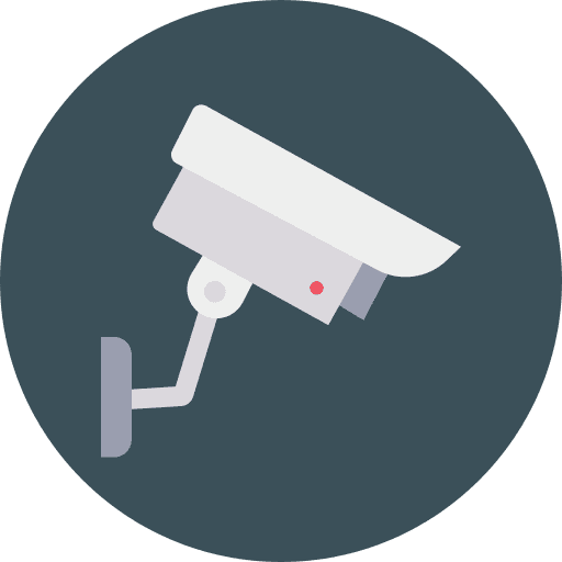 Cctv security camera cctv camera technology icon