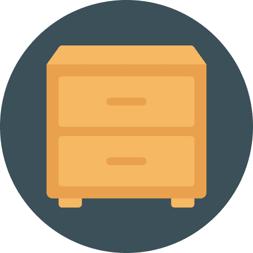 Filing cabinet office storage filing cabinet icon