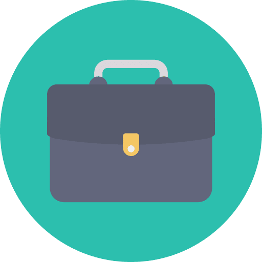 Portfolio bag business pack portfolio icon