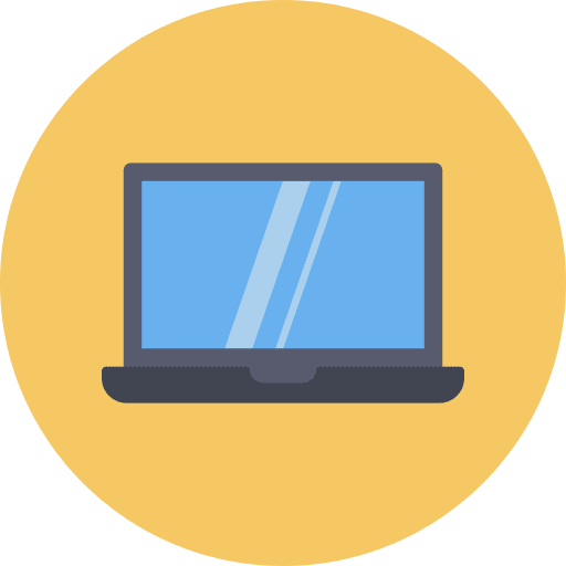 Laptop screen computer laptop screen technology icon