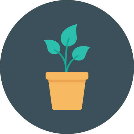 Plant pot pot plant pot decoration icon