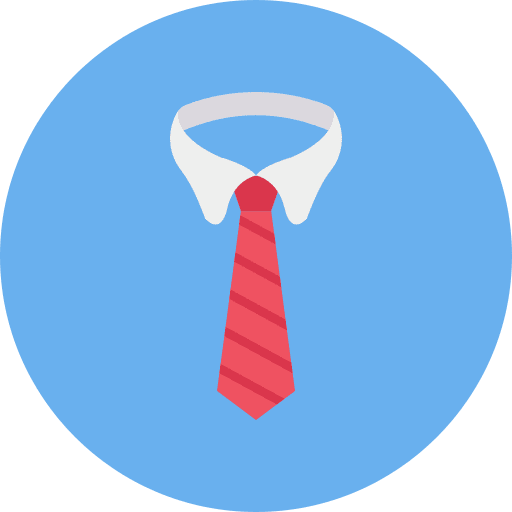 Tie fashion accessory stripes icon