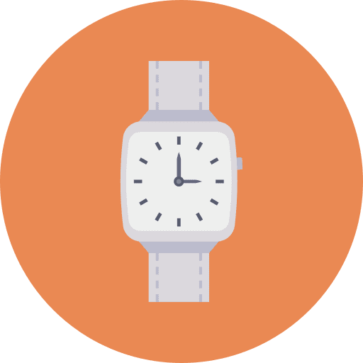Wristwatch wristwatch fashion clock icon