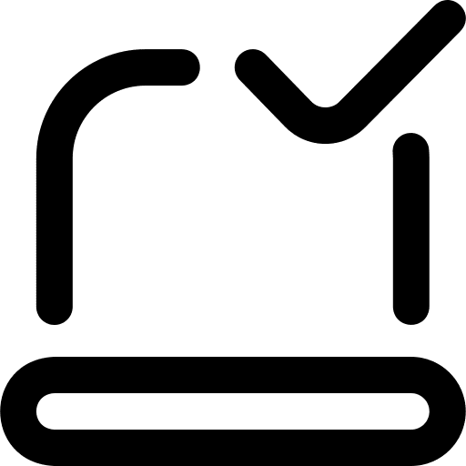 Approved delivery check approved information system icon Approved delivery check approved information system icon