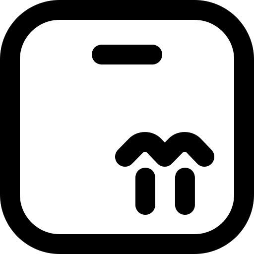 This side up shipping and delivery box shipping icon This side up shipping and delivery box shipping icon