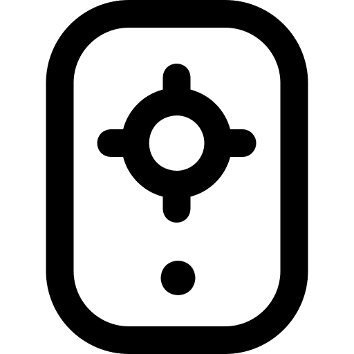 Tracking ui mobile phone location icon Tracking ui mobile phone location icon