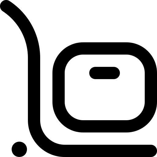 Trolley transport box parcel icon Trolley transport box parcel icon