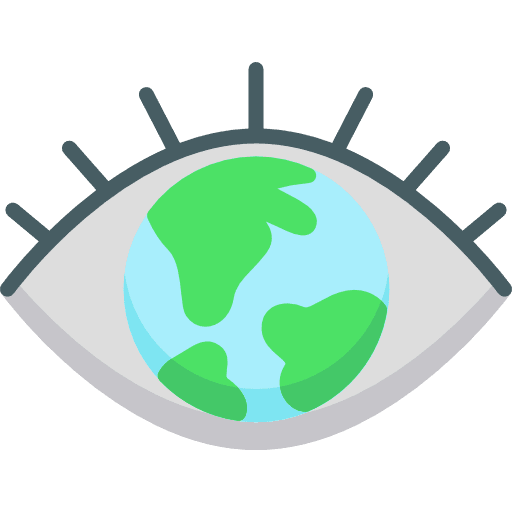 Globe globe eye maps and location icon Globe globe eye maps and location icon