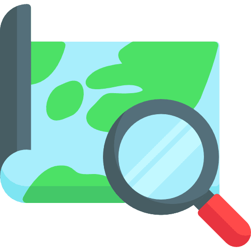 Map loupe map maps and location icon Map loupe map maps and location icon