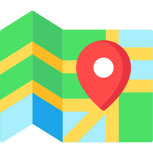 Map placeholder region pin icon Map placeholder region pin icon