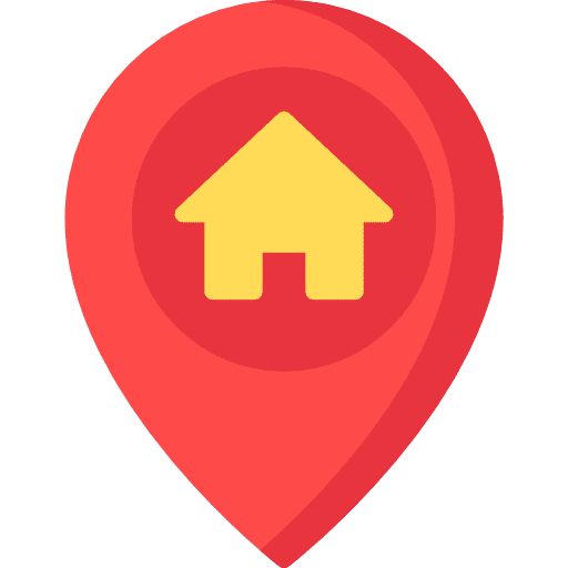 Placeholder house map pointer gps icon Placeholder house map pointer gps icon