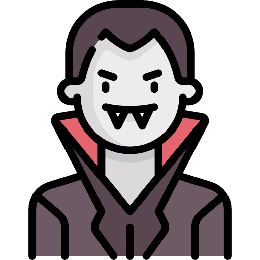 Vampire user dracula profile icon