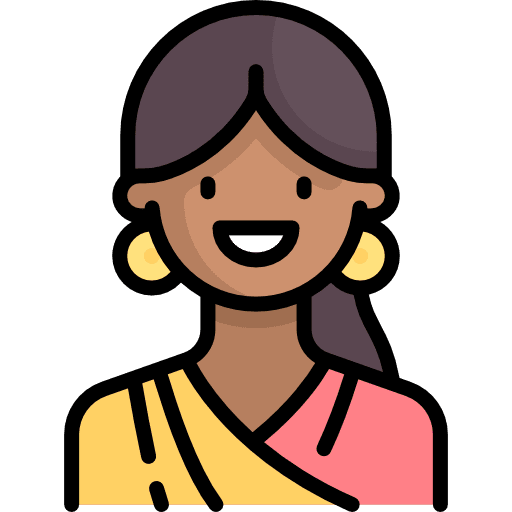 Woman avatar social people icon