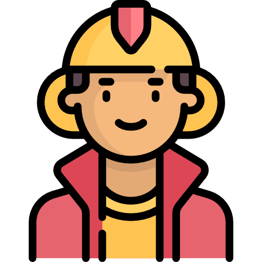 Firefighter social firefighter people icon