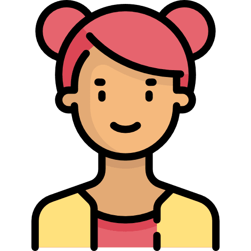 Girl people social avatar icon