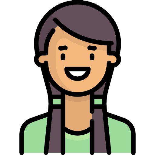 Girl profile people social icon