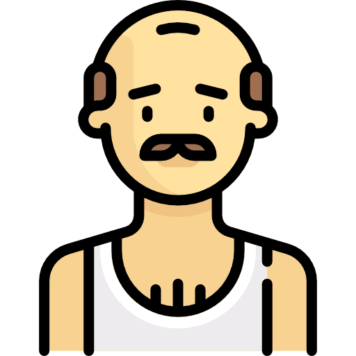 Man profile people user icon