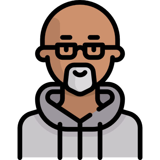 Man profile social people icon