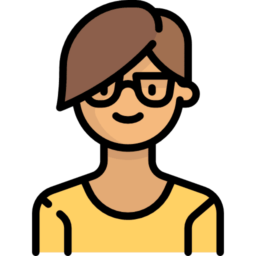 Girl girl social profile icon