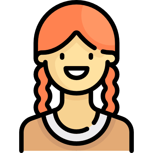 Girl social user people icon