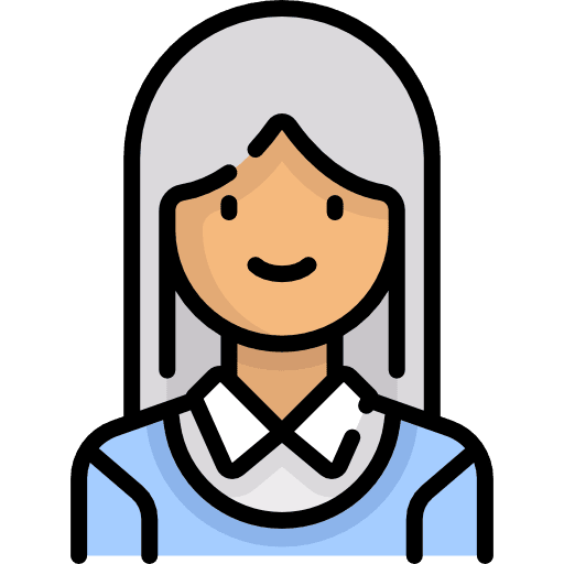 Woman avatar profile user icon