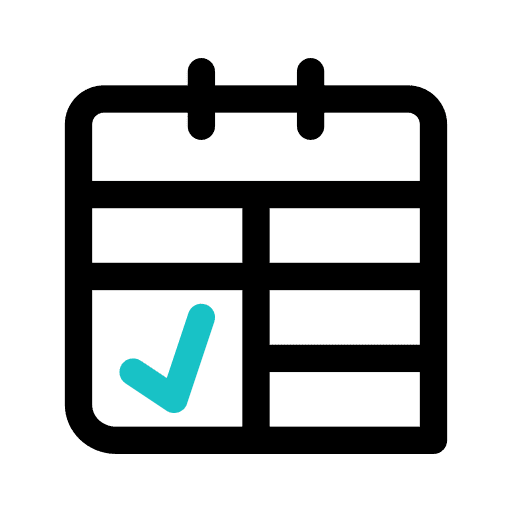 Appointment calendar days month icon