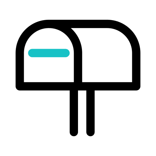 Mail box mail postbox box icon