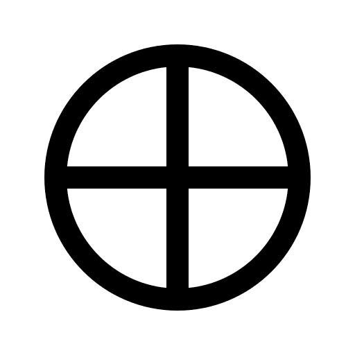 Earth horoscope shapes and symbols astrology icon Earth horoscope shapes and symbols astrology icon