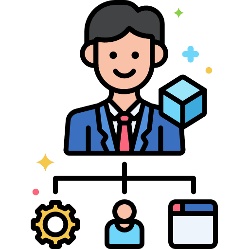 Owner owner professions and jobs rights icon