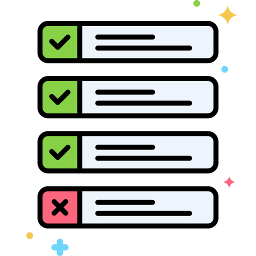 Project computer ui project status icon