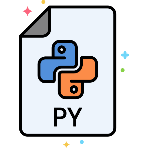 Python seo and web python file webpage icon