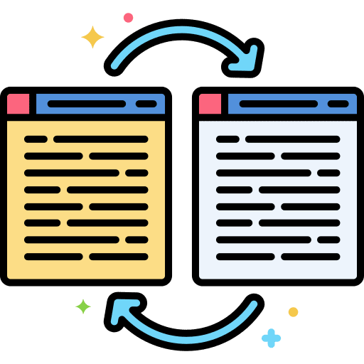 Code website refactoring programmation icon