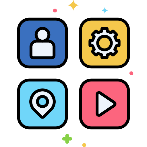 Icons layout icons design grid icon