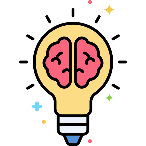 Innovation production ai computer icon