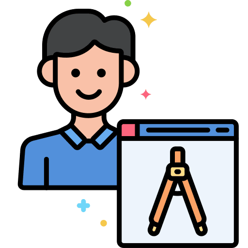 Software developer software project management architecture icon