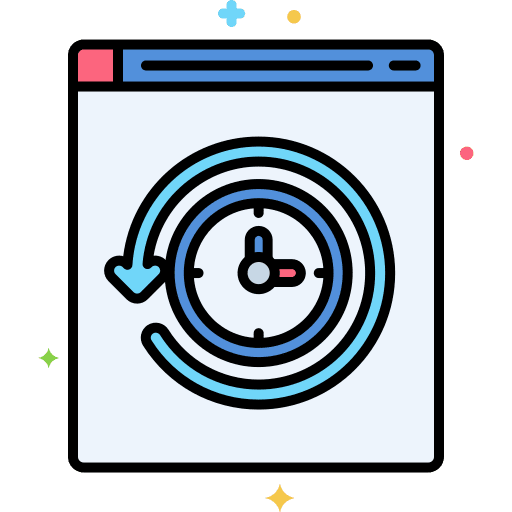 History application monitor desktop icon