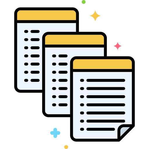 Notes files and folders computer note icon