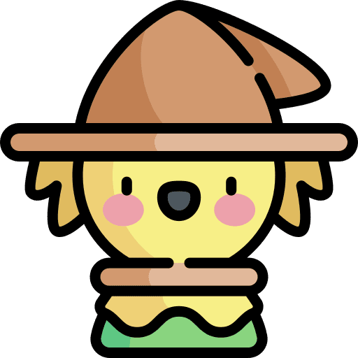 Scarecrow fairytale fairy tale folklore icon Scarecrow fairytale fairy tale folklore icon