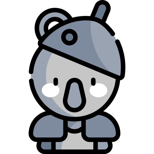 Tin man fairy tale legendary character icon Tin man fairy tale legendary character icon