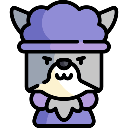 Wolf folklore grandmother animals icon