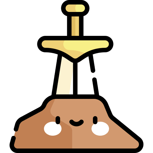 Excalibur stone legend weapon icon Excalibur stone legend weapon icon