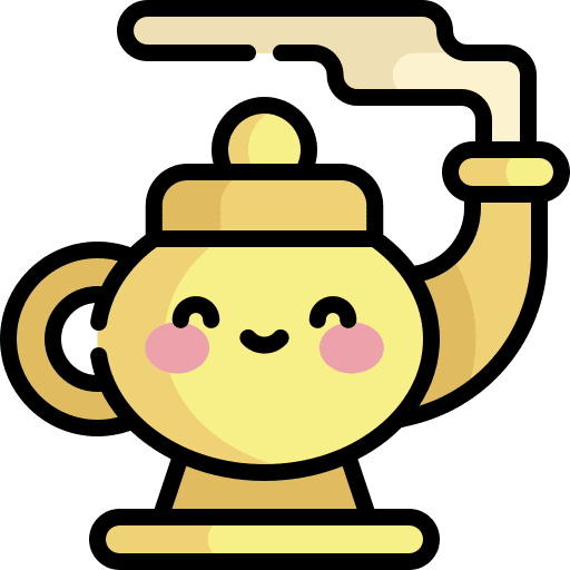 Magic lamp genie folklore miscellaneous icon Magic lamp genie folklore miscellaneous icon