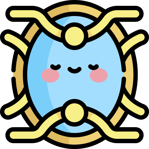 Magic mirror framed fairytale fairy tale icon Magic mirror framed fairytale fairy tale icon