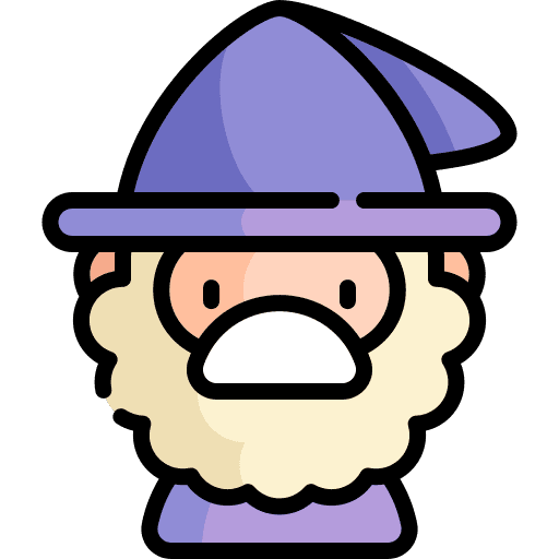 Wizard people fairy tale avatar icon Wizard people fairy tale avatar icon