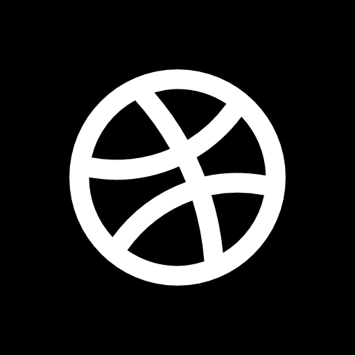 Dribbble social media logotype logos icon Dribbble social media logotype logos icon