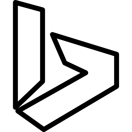 Bing logo logos logotype icon